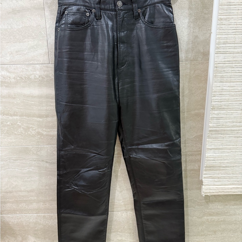 Agolde Recycled Leather Pants 25